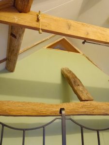 the new closing door for the central hatch - adding extra privacy when required